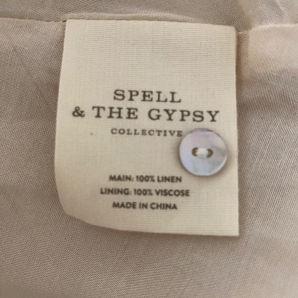 Spell Sunday Linen Mini Dress - Picture 5 of 7